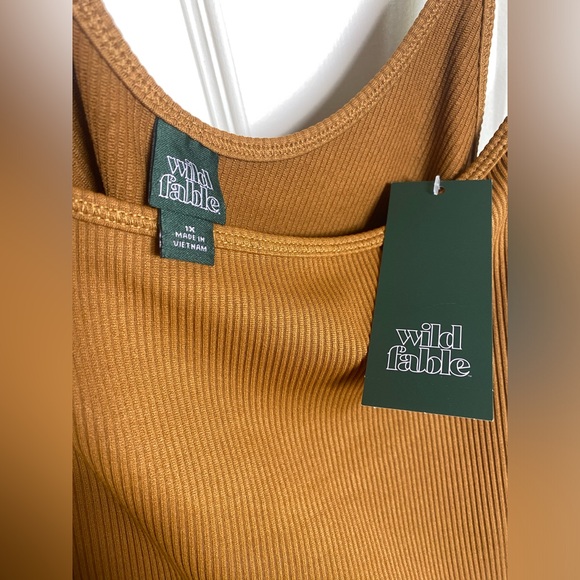 wild fable ribbed sleeveless jumpsuit - Picture 6 of 9